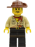 LEGO adv051 Johnny Thunder in Desert Outfit with Cleft Chin (Orient Expedition)