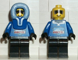 LEGO arc005 Arctic - Blue, Blue Hood, Black Legs
