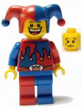 LEGO cas403a Fantasy Era - Jester (Dual Sided Head)