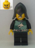 LEGO cas439 Kingdoms - Dragon Knight Quarters, Helmet with Neck Protector, Bared Teeth