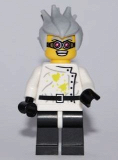 LEGO col064 Crazy Scientist - Minifig only Entry