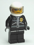 LEGO cty0027a Police - City Leather Jacket with Gold Badge and 