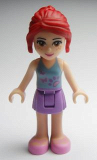 LEGO frnd009 Friends Mia, Medium Lavender Skirt, Light Blue Top