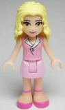 LEGO frnd013 Friends Marie, Bright Pink Skirt, Bright Pink Sleeveless Blouse Top