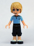 LEGO frnd047 Friends Andrew, Dark Blue Cropped Trousers, Bright Light Blue Polo Shirt