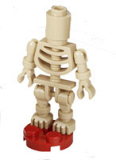 LEGO gen035 Skeleton with Round Brick Head (Ninjago Bowling Pin)