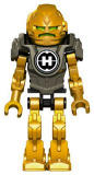 LEGO hf004 Hero Factory Mini - Rocka - Pearl Dark Gray Armor