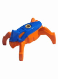 LEGO hf013 Hero Factory Jumper 5 (Blue Top / Orange Base)
