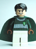 LEGO hp107 Marcus Flint, Dark Green and White Quidditch Uniform