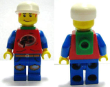 LEGO ixs003a Xtreme Stunts Pepper Roni with Neck Bracket