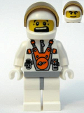 LEGO mm011 Mars Mission Astronaut with Helmet and Dual Sided Head