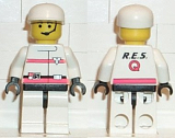 LEGO rsq011 Res-Q 3 - White Cap