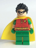 LEGO sh200 Robin - Short Sleeves, Spiky Hair (76035)