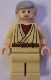 LEGO sw274 Obi-Wan Kenobi (Old, Light Flesh, White Pupils)