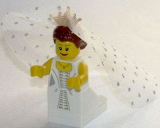LEGO twn143 Bride with Tiara, Veil and Train